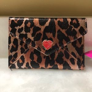 NWT! Betsey Johnson Cheetah Wallet